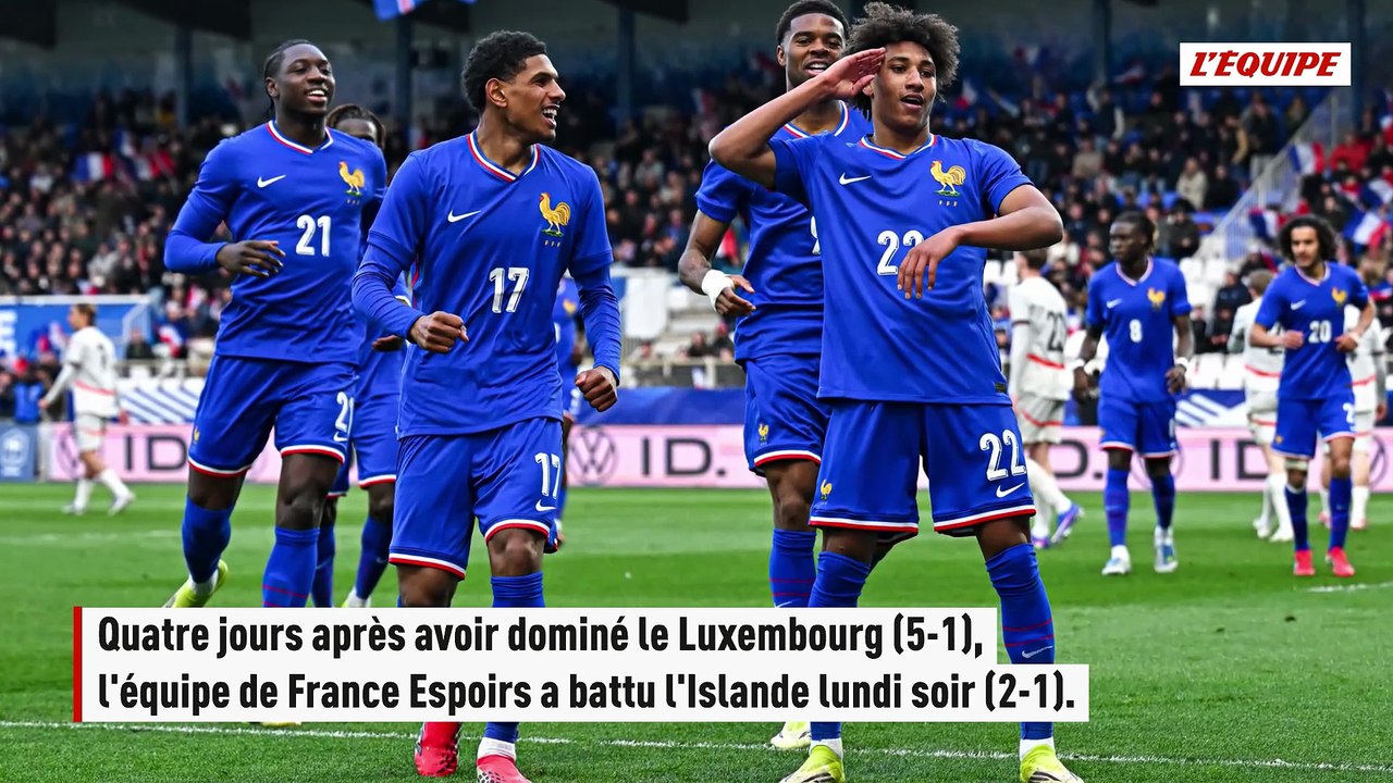 Après sa victoire face à l'Islande, l'équipe de France Espoirs prend le large en tête de son groupe - Foot - Qualif. Euro Espoirs