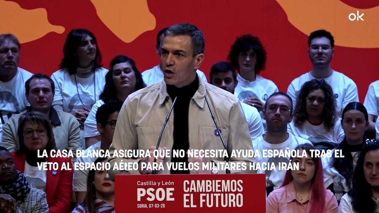 EEUU responde a España tras el veto del espacio aéreo a vuelos militares para Irán: «No les necesitamos»