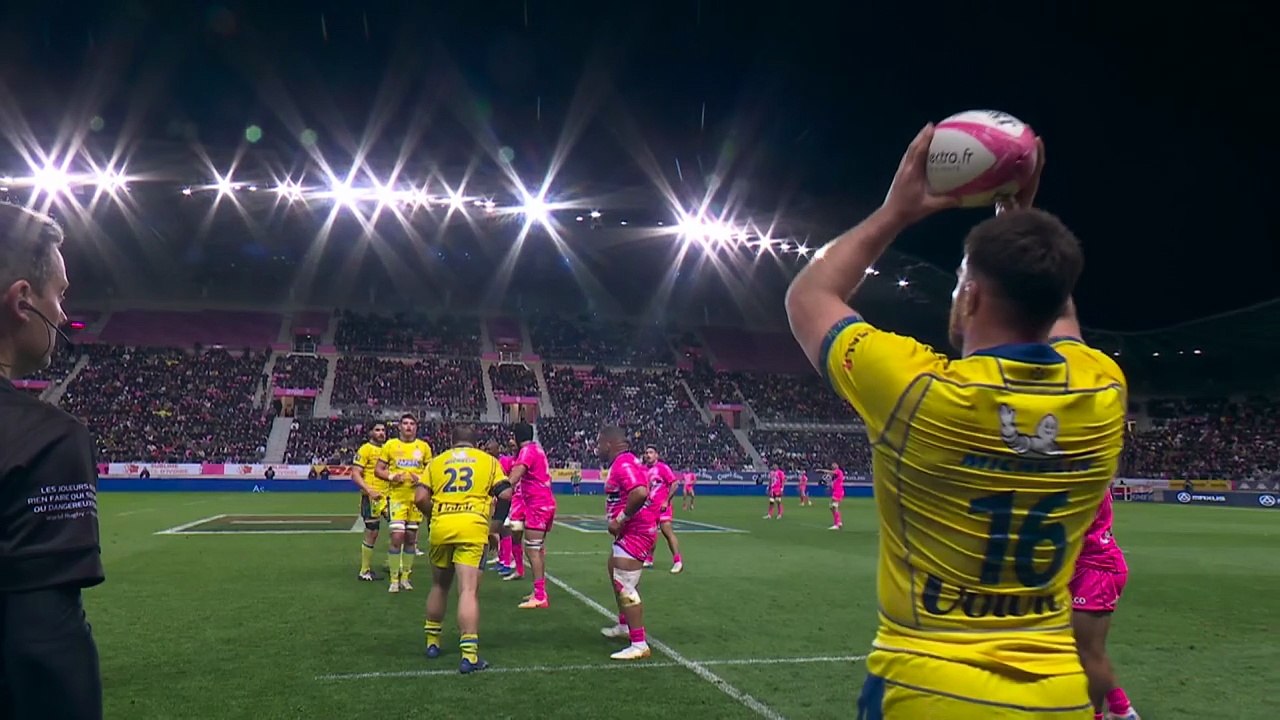 TOP 14 - Essai de Peniasi DAKUWAQA 2 (SFP) - Stade Français Paris - ASM Clermont