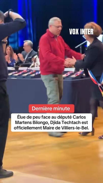 Conseil municipal d’installation de Villiers-le-Bel