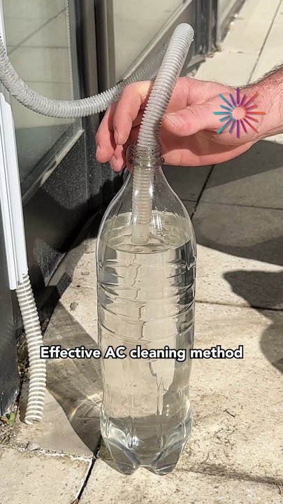 Easy technique to clean air conditioner tubes