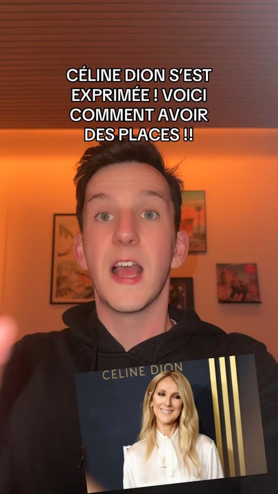 CÉLINE DION S’EST EXPRIMÉE ! VOICI COMMENT AVOIR DES PLACES ?