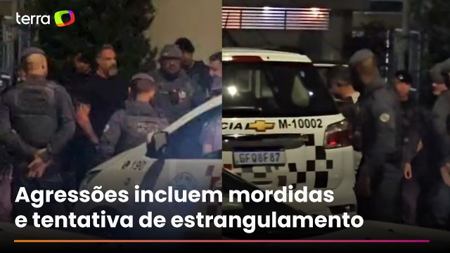 Major aposentado da PM é preso suspeito de agredir esposa em Santo André (SP)