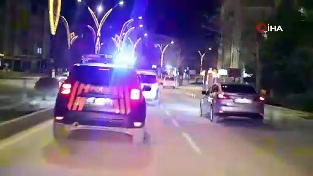 Aksaray'da film gibi kovalamaca