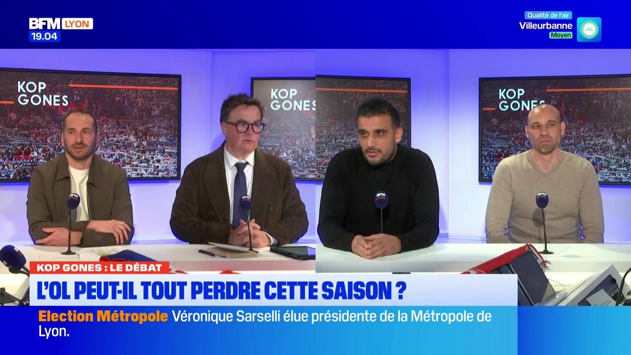 Kop Gones du lundi 30 mars - L'OL peut-il tout perdre cette saison ?