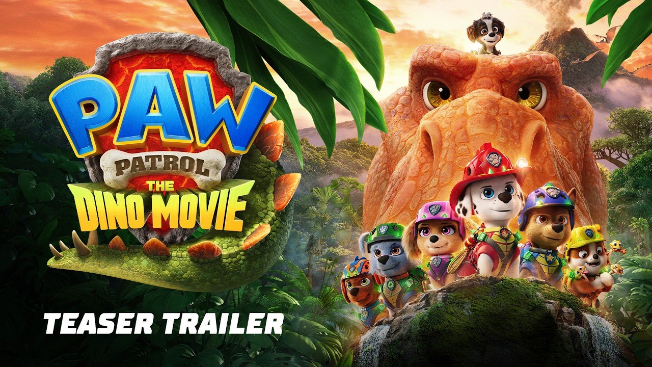 PAW Patrol The Dino Movie Official Teaser Trailer (2026)