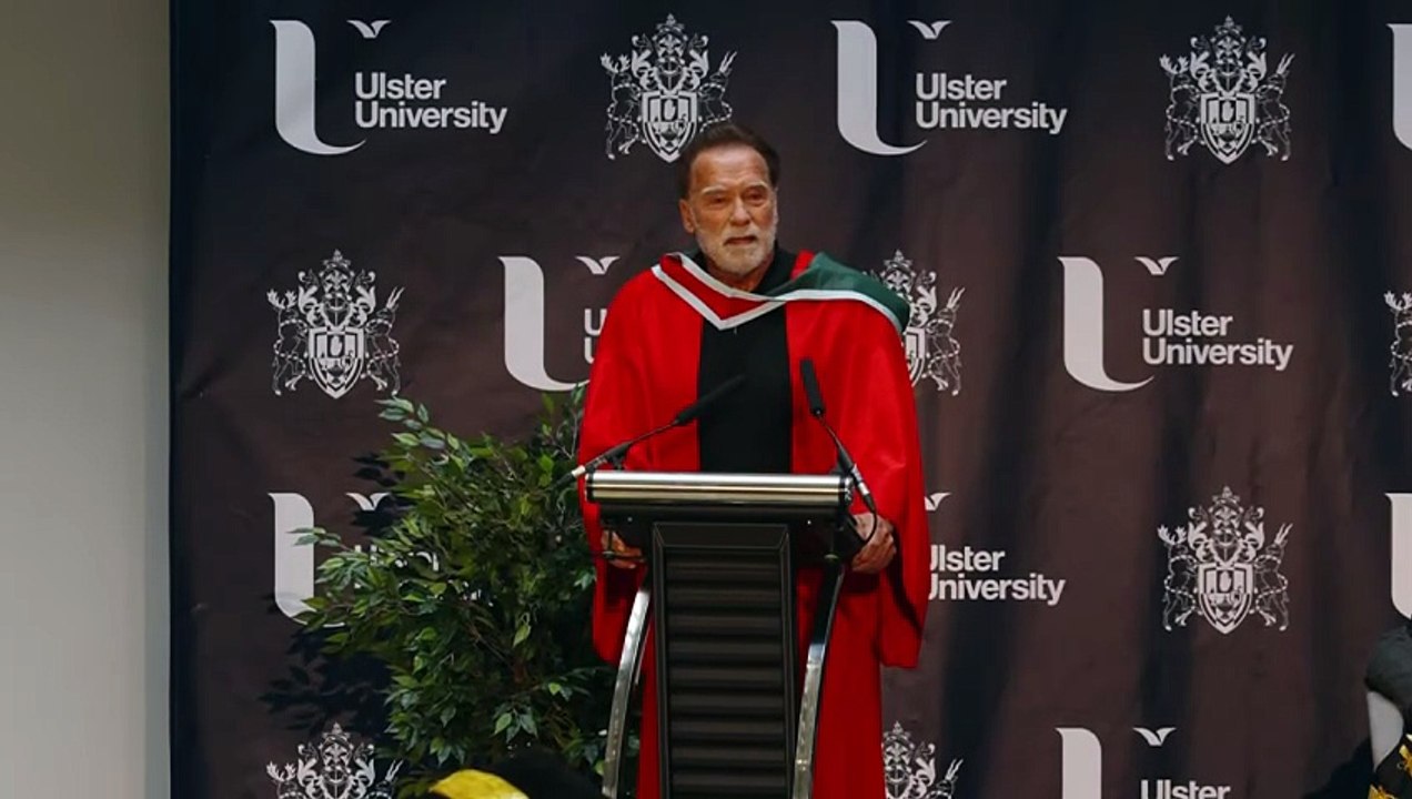 Arnie awarded doctorate from Ulster University