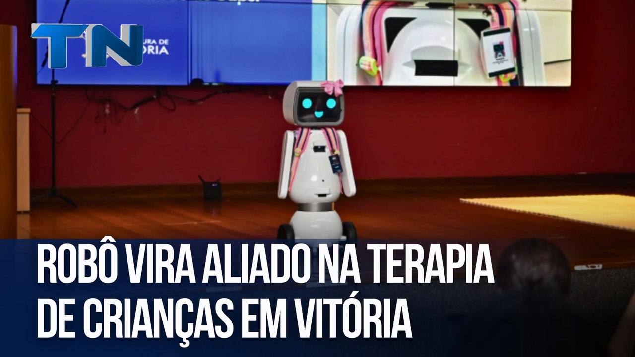 Robô vira aliado na terapia de crianças em Vitória