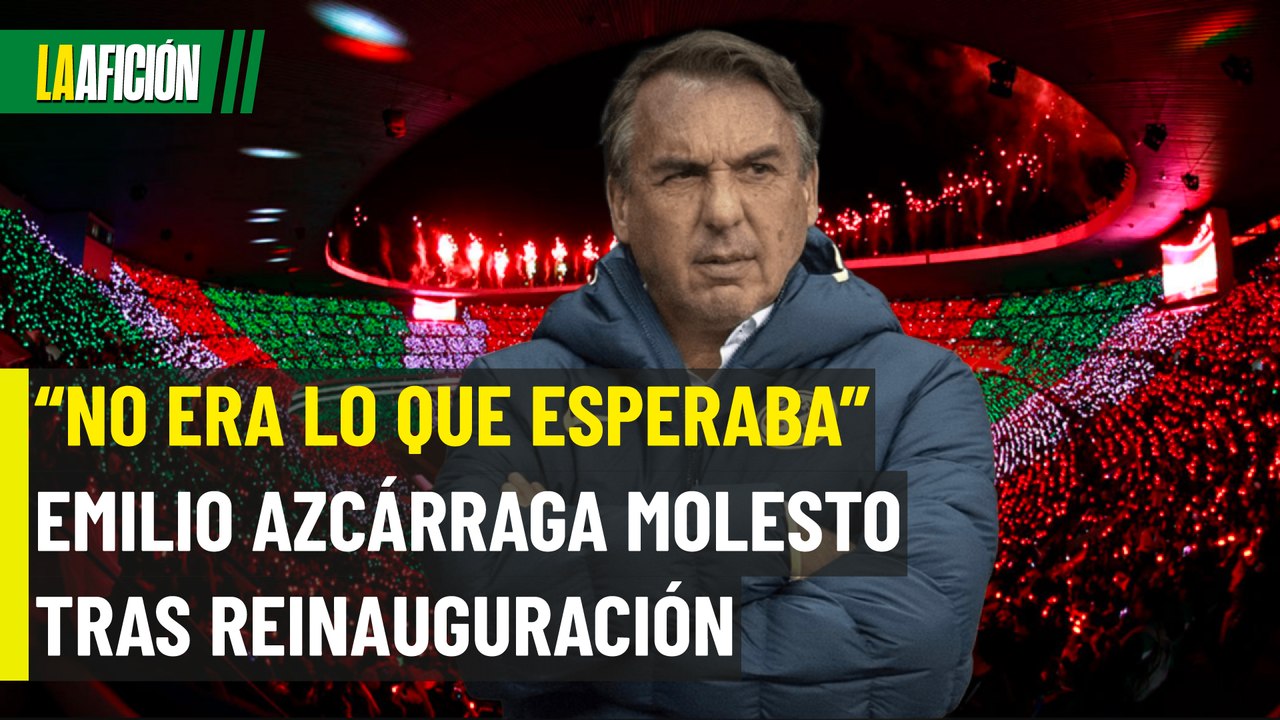 Azcárraga EXPLOTA tras reapertura del Estadio Banorte