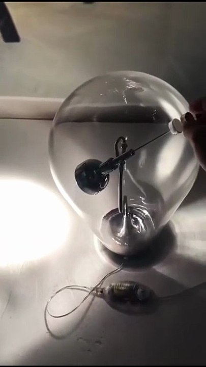 Glass Stone Table Bulb Art Creative Lustre Light LED Floor Lamps