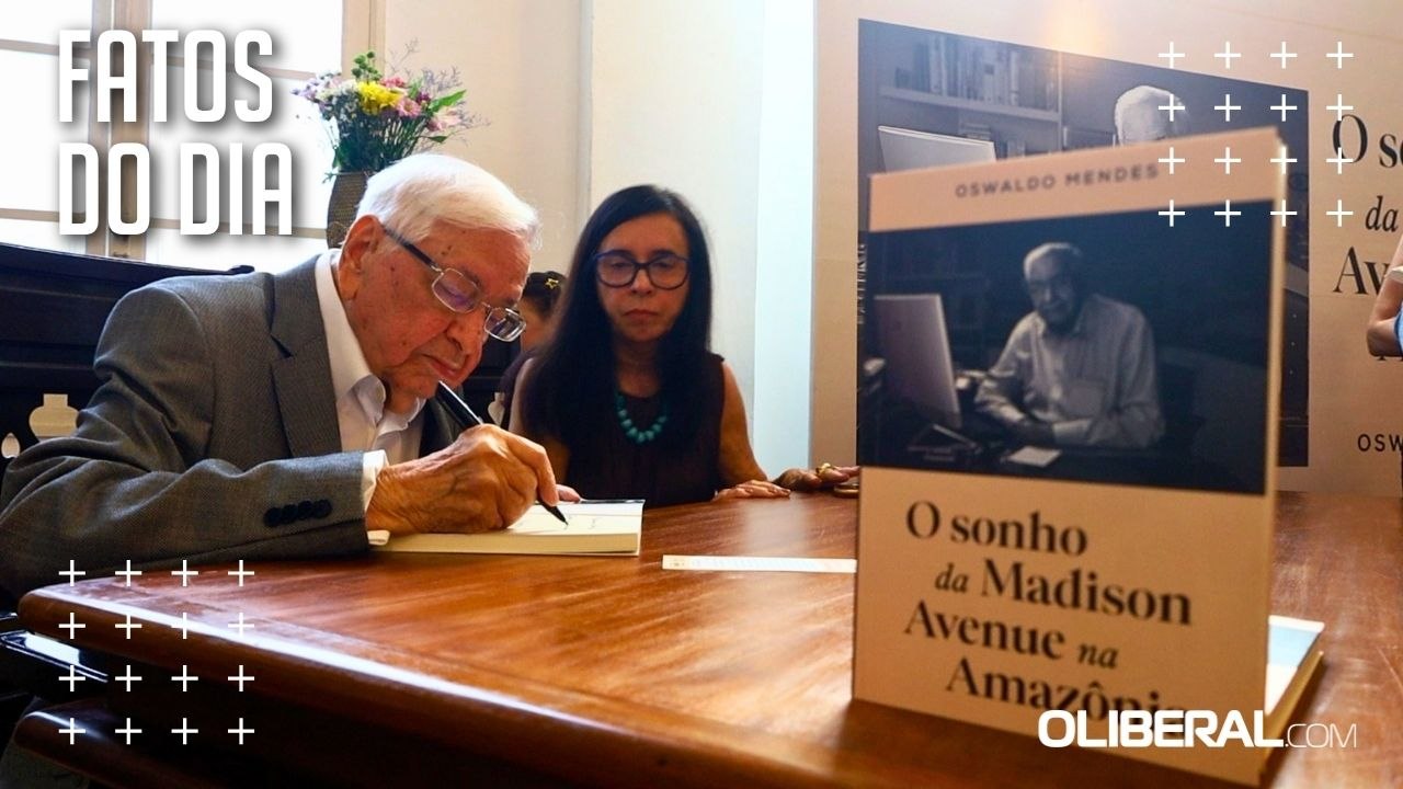 Oswaldo Mendes lança livro em Belém sobre trajetória da publicidade na Amazônia