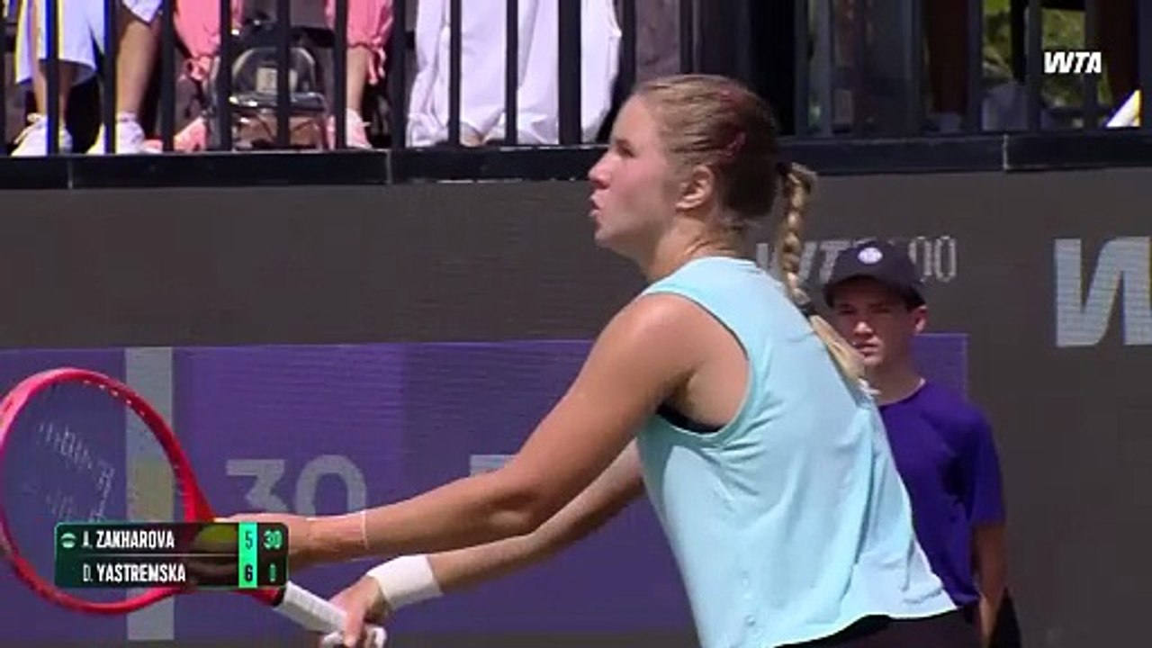Dayana Yastremska VS Anastasia Zakharova | WTA Highlights | Round of 64 | Charleston 2026 😍