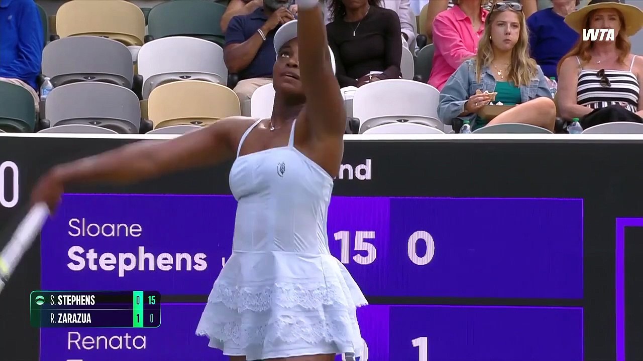 Renata Zarazua VS Solane Stephens | WTA Highlights | Round of 64 | Charleston 2026 😍
