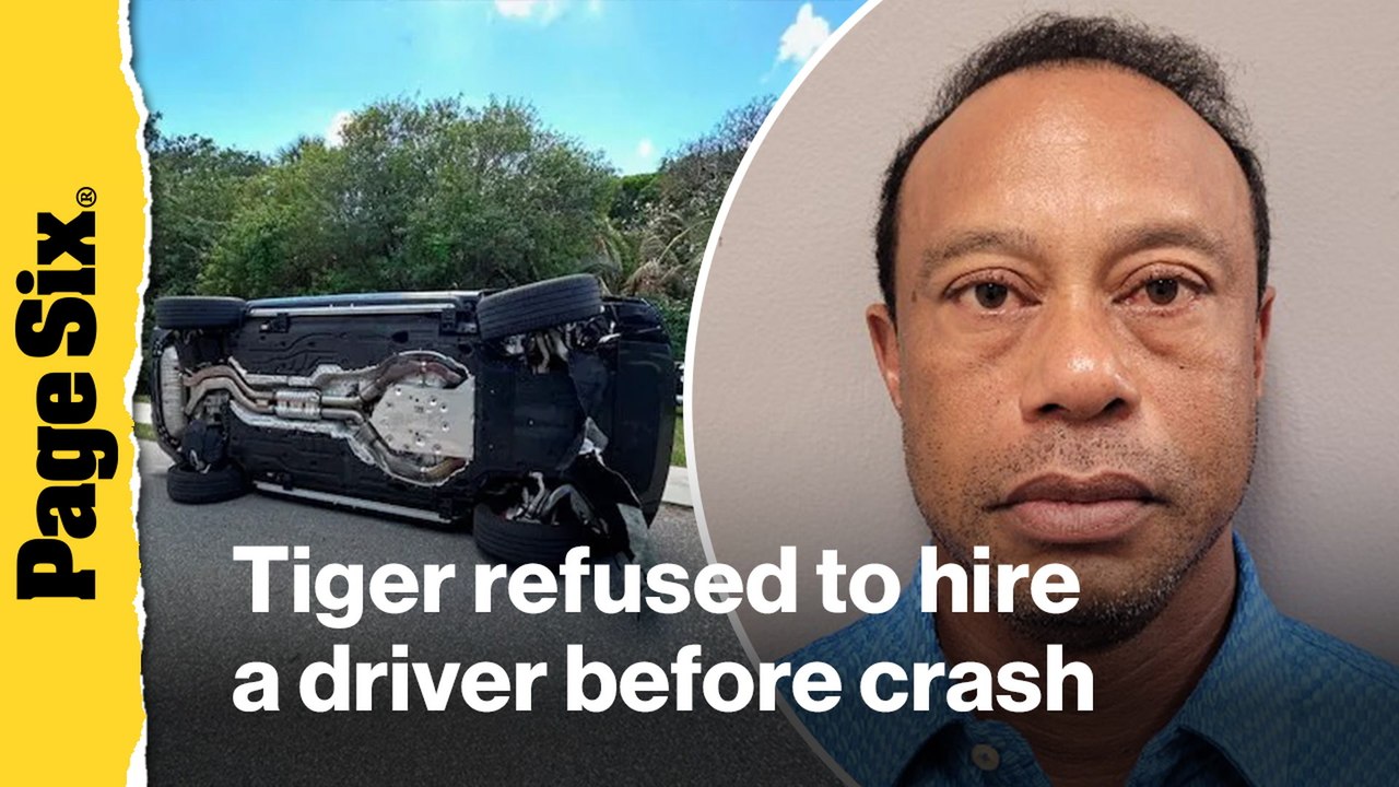 Tiger Woods refused driver before DUI crash as Vanessa Trump issues ultimatum