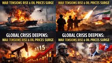 Global Crisis Deepens: War Tensions Rise & Oil Prices Surge