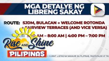 Kamara, may handog na libreng sakay para sa mga commuter upang maibsan ang epekto ng mataas na presyo ng langis | ulat ni Vel Custodio