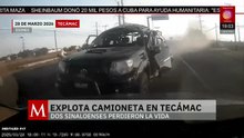 Captan explosión de una camioneta en Tecámac, hay 2 muertos | Jaime Núñez, 30 de marzo de 2026