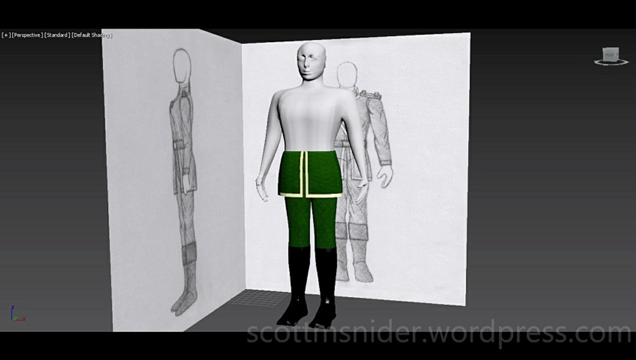 Treliving: 3DS MAX Practice Polygon Modeling Model Video #126 (03-30-2026)