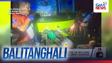 3 binatilyo, patay matapos sumalpok sa bus ang sinasakyan nilang motorsiklo sa Brgy. Burgos | Balitanghali
