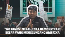 “No Kings” Viral, Ini 4 Demonstrasi Besar yang Mengguncang Amerika-World In Minute