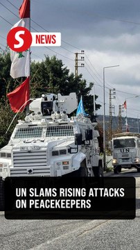 United Nations condemns attacks on peacekeepers in Lebanon