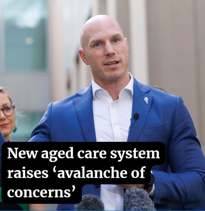 David Pocock on 'avalanche of concerns' in new aged care system