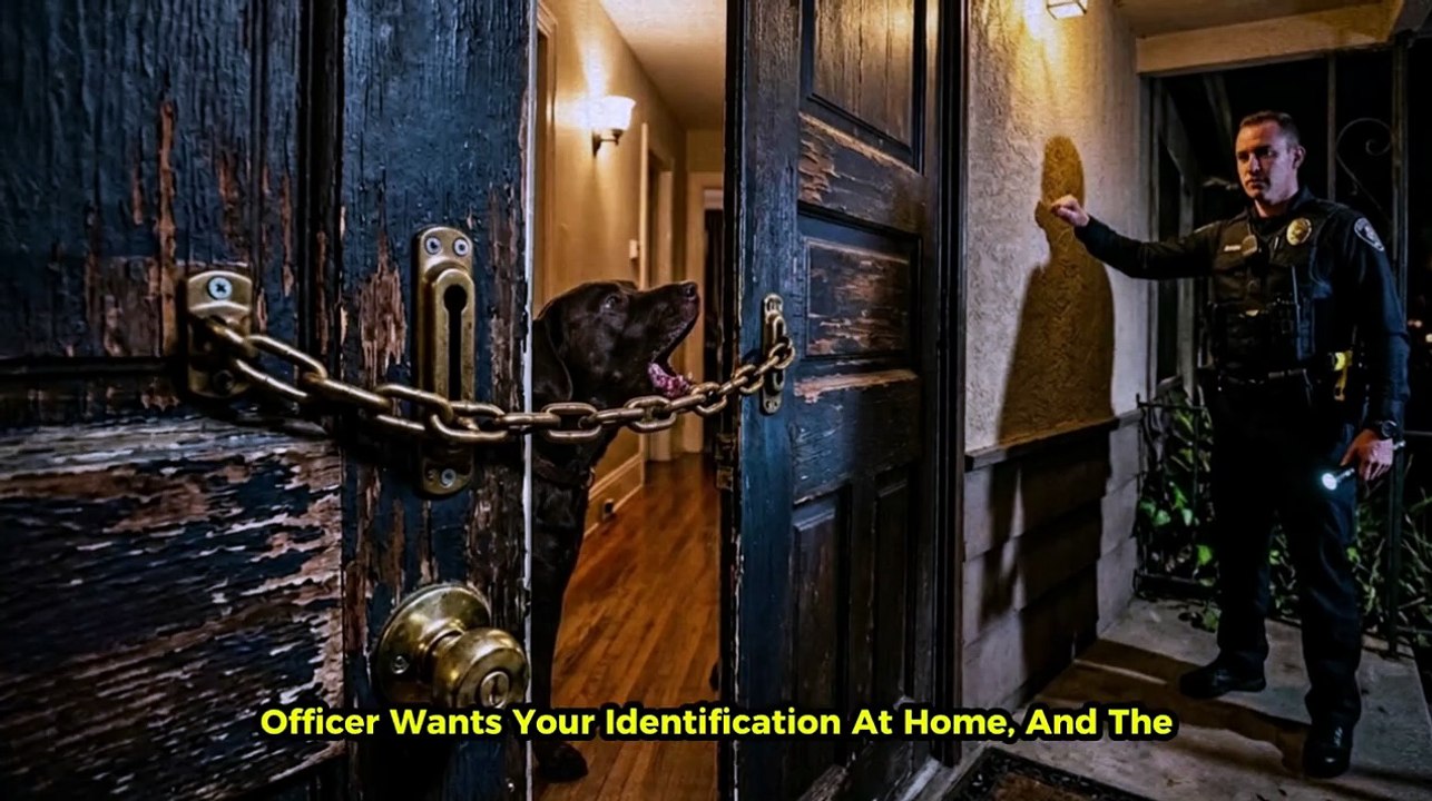 Officer Wants Your ID at Home 3 Things to Know First