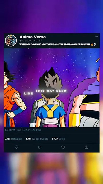 WHEN SON GOKU AND VEGITA FIND A SAIYAN FROM ANOTHER UNIVERSE 🔥💀