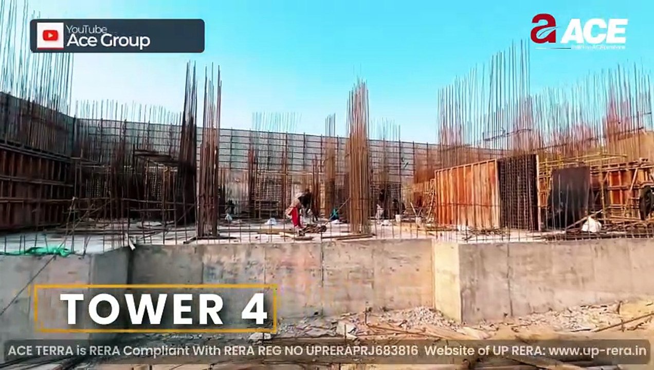 ACE Terra Progress at Sector 22D Yamuna Expressway | Premium Flats by ACE Group