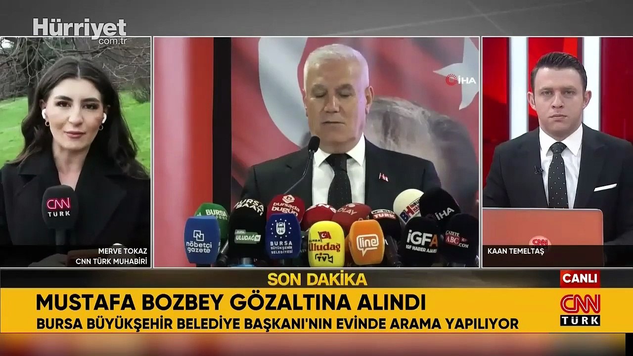 Bursa Büyükşehir Belediye Başkanı Mustafa Bozbey gözaltına alındı