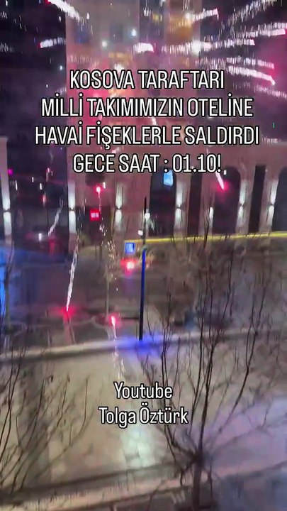 Kosova'da A Milli Takım'a Çirkin Taciz!