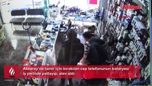 Batarya alev topuna döndü! Tamircide panik anları...