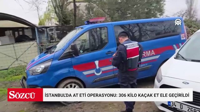 İstanbul'da at eti operasyonu: 306 kilo kaçak et ele geçirildi