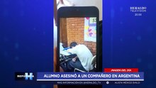 ¡Pánico en una escuela de Argentina! Menor de 13 años dispara escopeta y asesina a su compañero