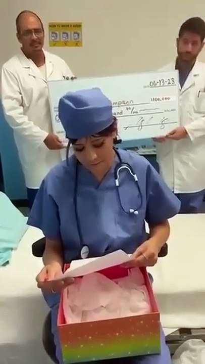 She cared for many… and was surprised 💕🏥🏥