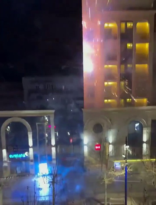 Kosova'da Milli Takım'a havai fişek!