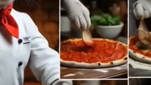 Cute Cat Chef 😻👨‍🍳  Making Yummy Pizza 🍕 So Adorable!