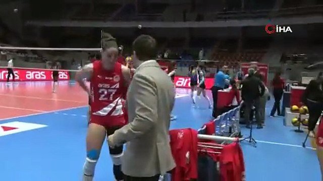 Aras Kargo play-off serisine galibiyetle başladı | Ajansspor | IHA