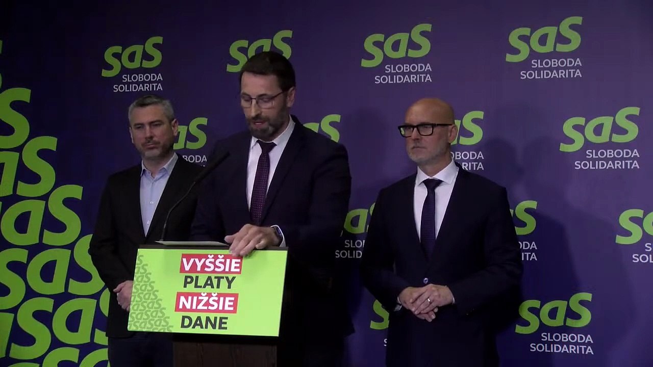 SaS_ Vláda by mala rast ekonomiky SR podporiť zavedením tzv. estónskej dane_30032026