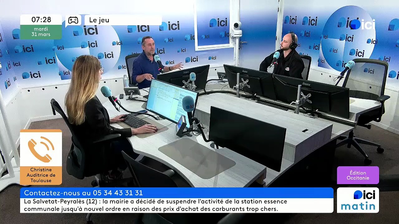 31/03/2026 - ici matin par ici Occitanie en vidéo