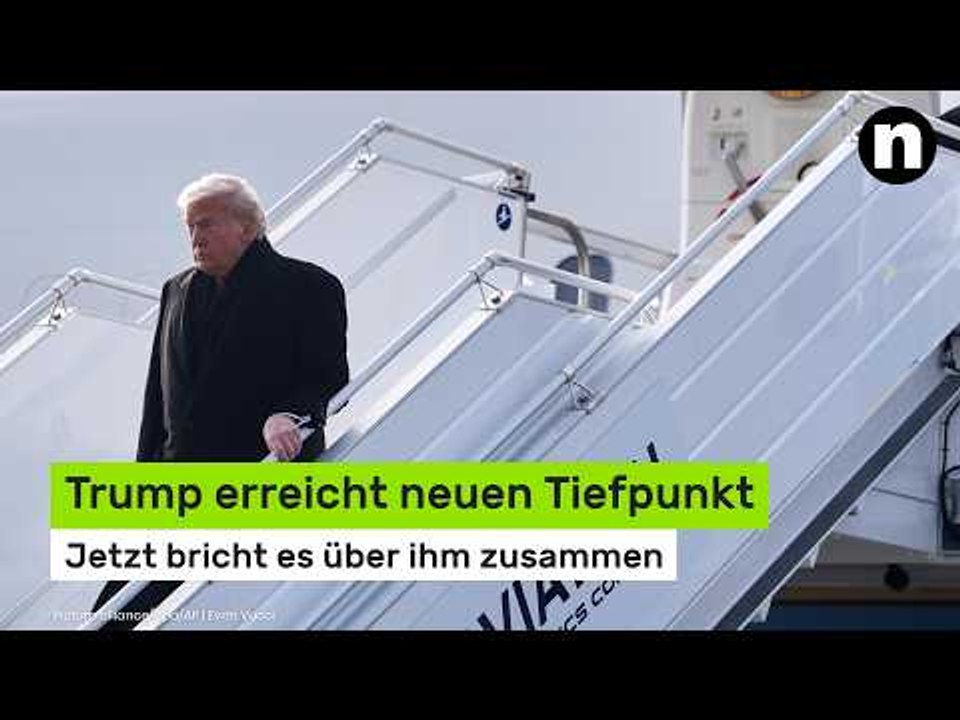 Donald Trump: 'The Don' erreicht neuen Tiefpunkt - jetzt bricht es über ihm zusammen