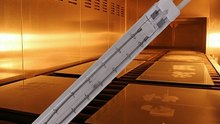 2000W SK15 Quartz Infrared Heater Lamp with Embedded White Reflector for industries