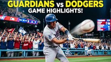 Cleveland Guardians vs Los Angeles Dodgers ⚾ | MLB Game Highlights & Best Moments