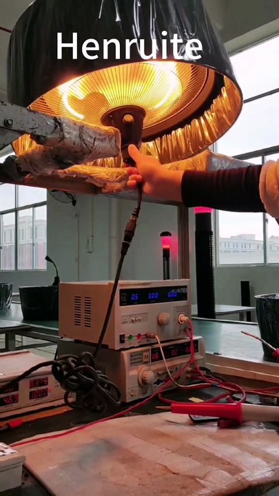 2100W Waterproof Freestanding Patio Heater Infrared Outdoor Heater For Home Office Winter Warmer