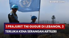 1 Prajurit TNI Gugur di Lebanon, 3 Terluka Kena Serangan Artileri Saat Misi Perdamaian