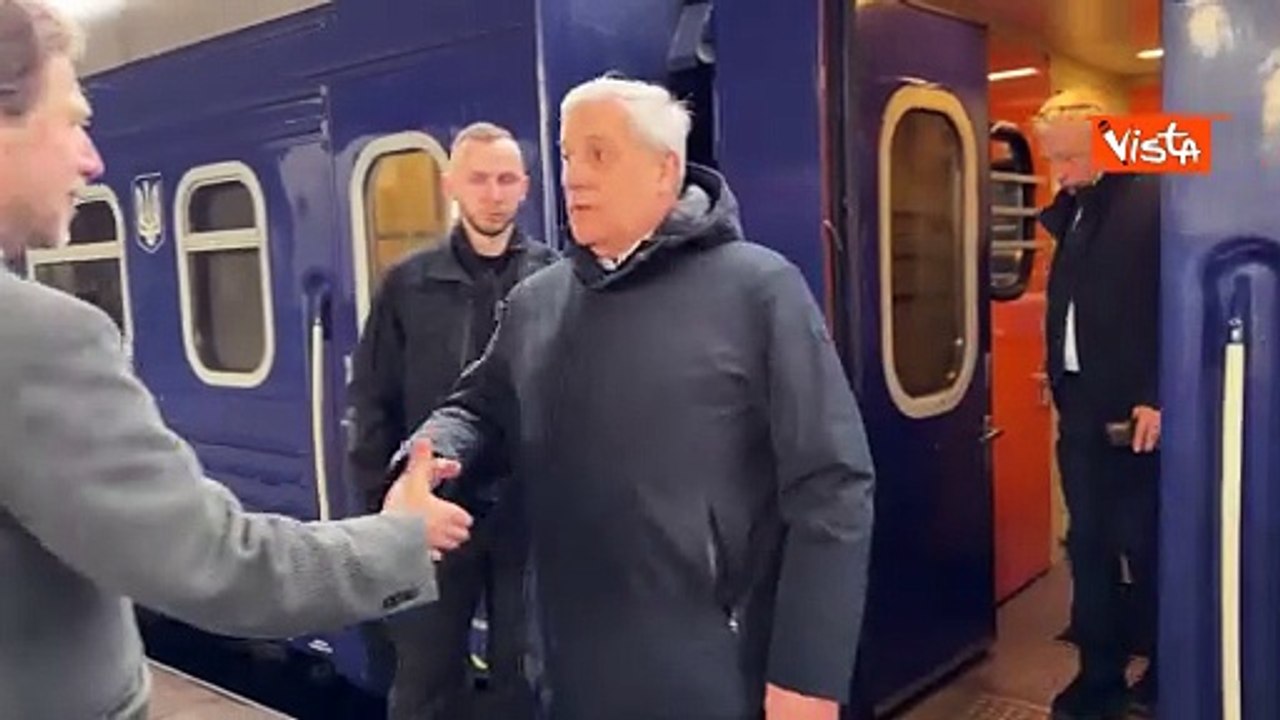 Il ministro degli Esteri Tajani arriva a Kiev per riunione capi diplomazie Ue
