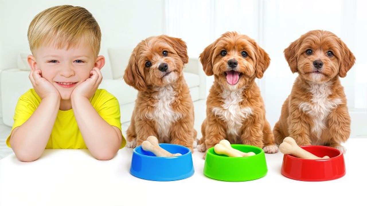 Adam Helps Mom Take Care of the Puppy hot