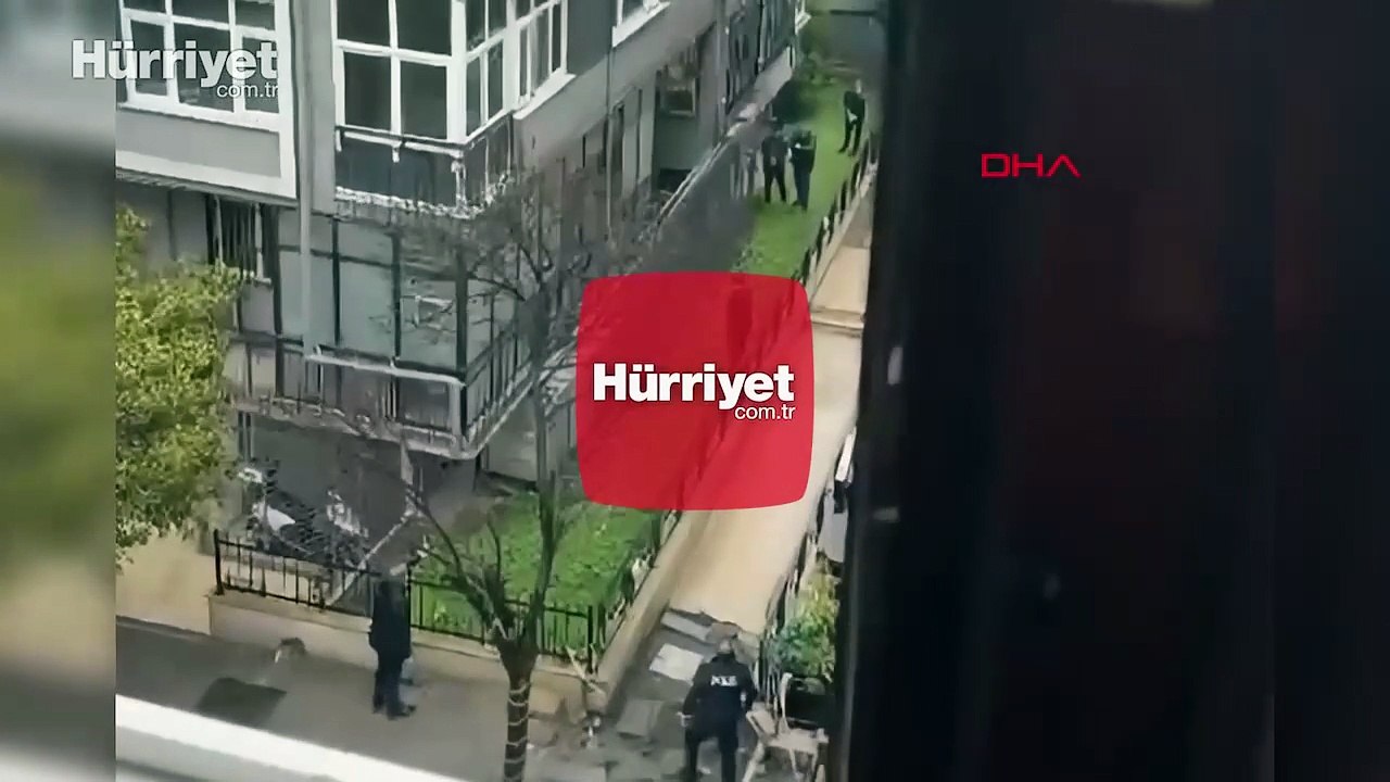 Beşiktaş'ta banka operasyonundan yeni görüntüler