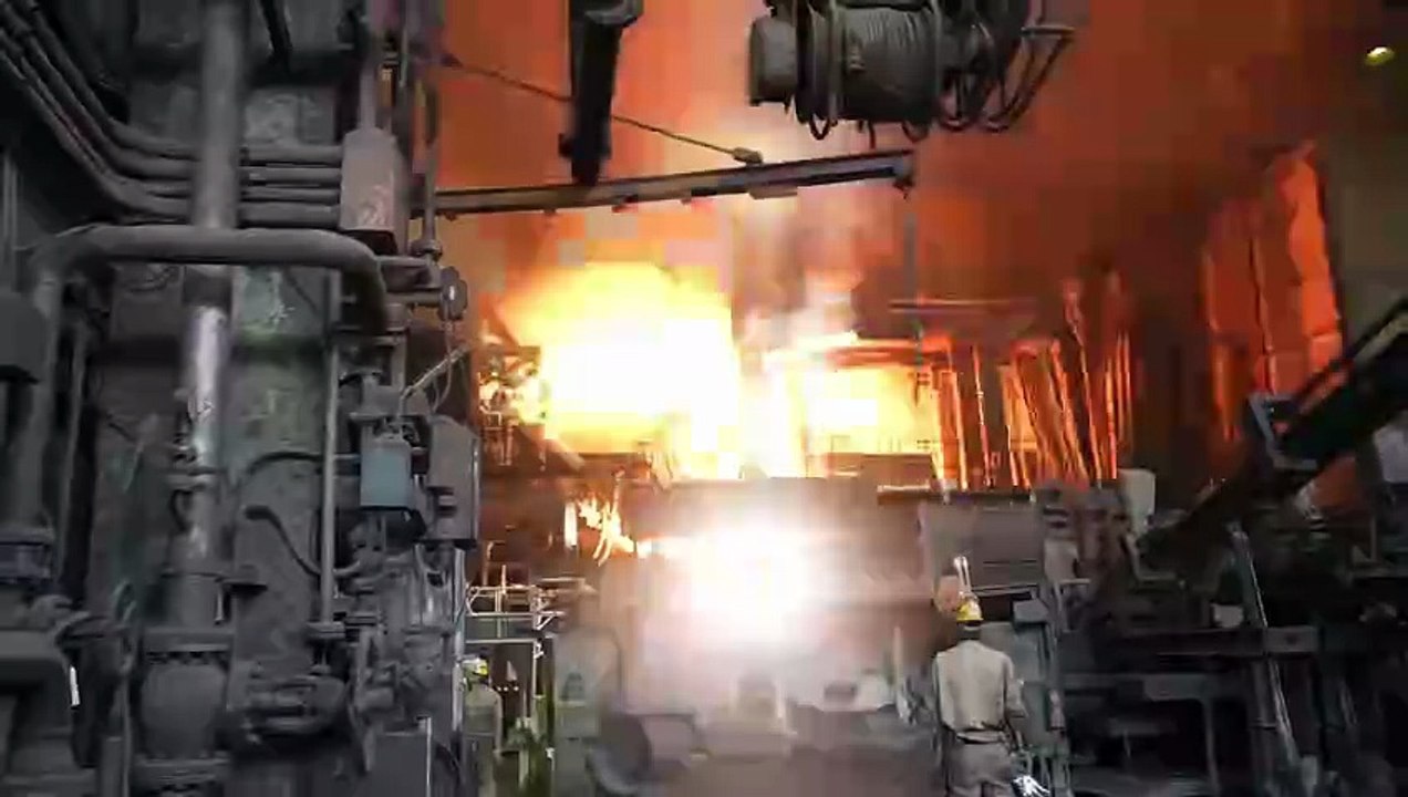 The Process of Making Steel Plates #process #processvideo #making #manufacturing #production #massproduction #factory #factorywork #viral #foryou #foryoupage #trending