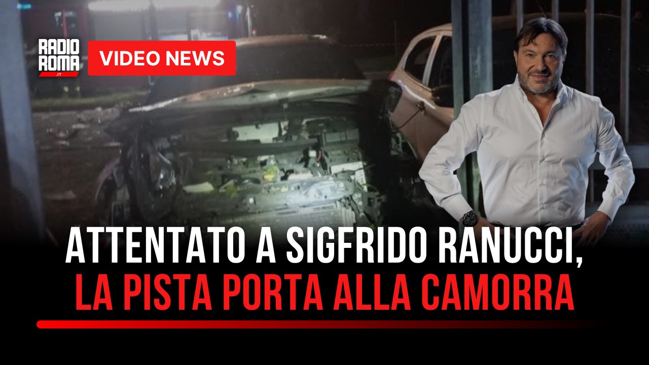 Attentato a Sigfrido Ranucci, la pista porta alla Camorra